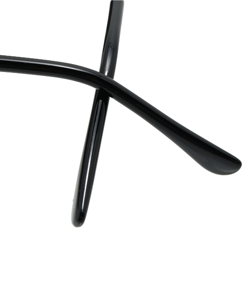 WEGO(ウィゴー)の「WEGO/フラットレンズサングラス(サングラス・メンズ・ゴールド/ブラック・FREE)」の7枚目の写真