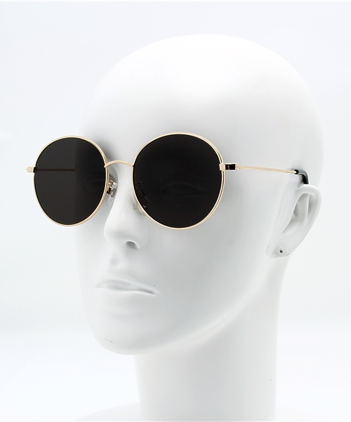 WEGO(ウィゴー)の「WEGO/フラットレンズサングラス(サングラス・メンズ・ゴールド/ブラック・FREE)」の9枚目の写真