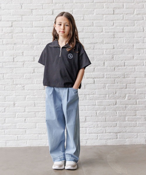 GLOBAL WORK（グローバルワーク）の「COOLデニムベルト付きパンツ