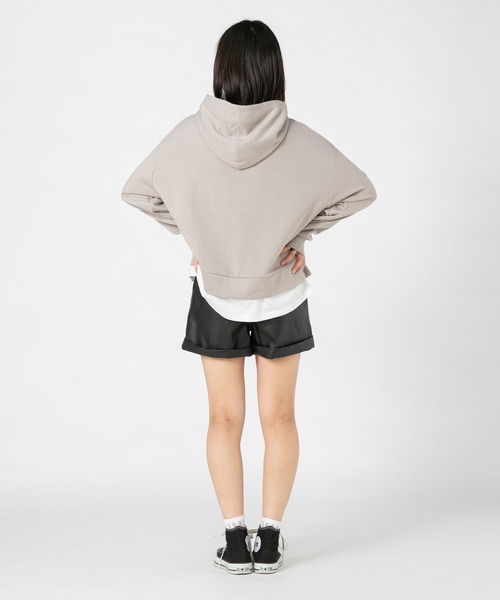U.S. POLO ASSN.(ユーエスポロアッスン)の「【U.S.POLO ASSN./ユーエスポロアッスン】 フェイクレイヤードパーカー(パーカー・レディース・杢グレー/ベージュ/ネイビー・MEDIUM/LARGE)」の16枚目の写真