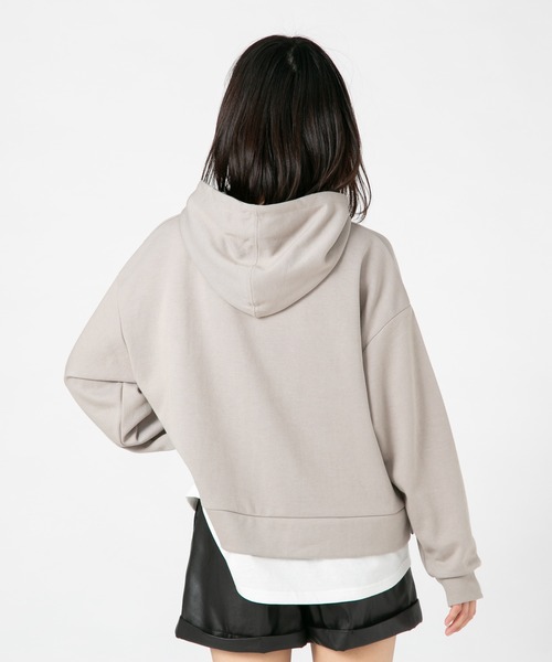 U.S. POLO ASSN.(ユーエスポロアッスン)の「【U.S.POLO ASSN./ユーエスポロアッスン】 フェイクレイヤードパーカー(パーカー・レディース・杢グレー/ベージュ/ネイビー・MEDIUM/LARGE)」の19枚目の写真
