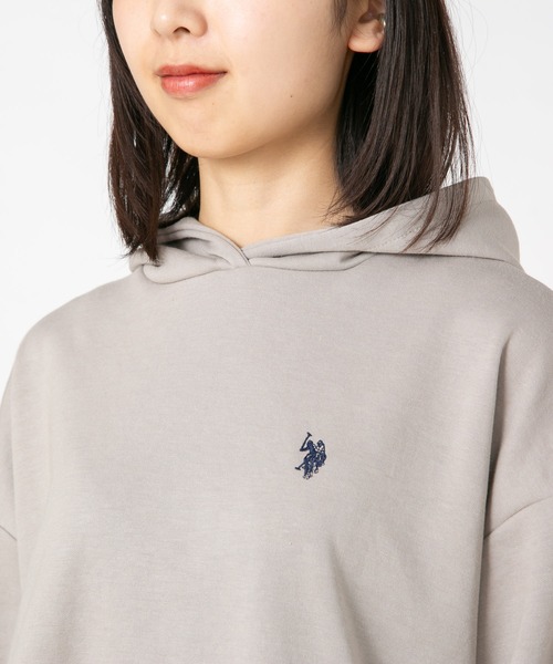 U.S. POLO ASSN.(ユーエスポロアッスン)の「【U.S.POLO ASSN./ユーエスポロアッスン】 フェイクレイヤードパーカー(パーカー・レディース・杢グレー/ベージュ/ネイビー・MEDIUM/LARGE)」の21枚目の写真