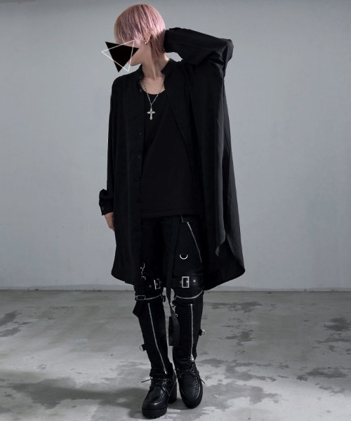 LOVEHUNTER(ラブハンター)の「『LOVE HUNTER/ラブハンター』ハイヒールUチップシューズ【m】(ブーツ・メンズ・ホワイト/ブラック×ホワイト/ブラック・27.5cm/26.5cm/25.5cm)」の21枚目の写真