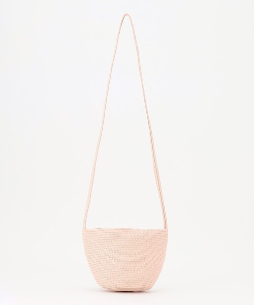 ANY（エニィ）の「リボン ペーパー ポシェット（ショルダーバッグ・キッズ・ピンク系/ブラウン系・F）」の4枚目の写真