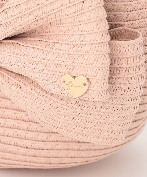 ANY（エニィ）の「リボン ペーパー ポシェット（ショルダーバッグ・キッズ・ピンク系/ブラウン系・F）」の7枚目の写真