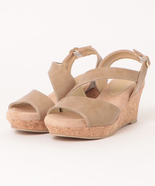 Piedi Nudi(ピエディヌーディ)の「アシンメトリー 美脚サンダル(サンダル・レディース・ベージュ/ブラック/ダークブラウン/グレー・M/LL/L/S)」の10枚目の写真