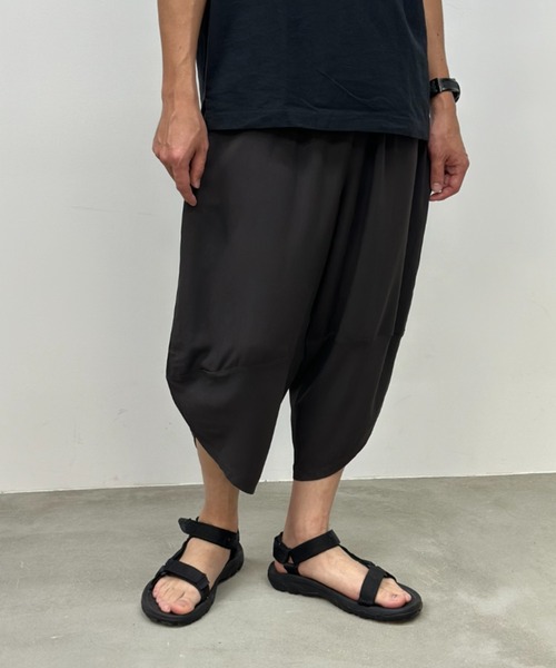 NAVY（ネイビー）の「接触冷感　レーヨンバルーンクロップトパンツ　サルエルパンツ　アラジンパンツ（その他パンツ・メンズ・ネイビー/グリーン/ブラック/グレー・M/L/XL）」の20枚目の写真