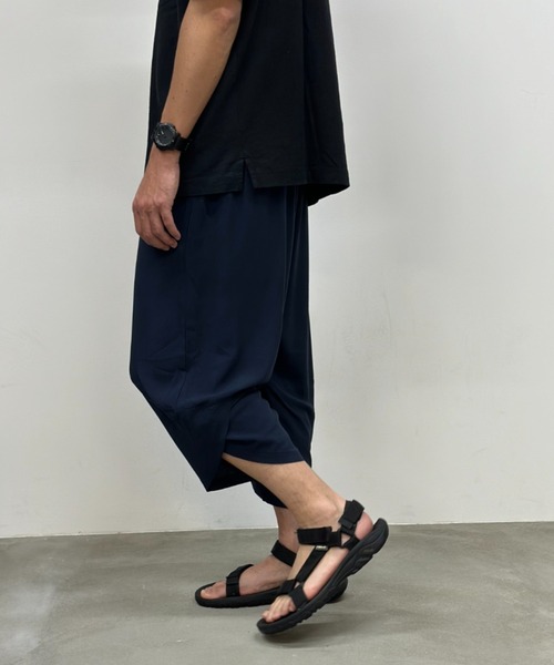 NAVY（ネイビー）の「接触冷感　レーヨンバルーンクロップトパンツ　サルエルパンツ　アラジンパンツ（その他パンツ・メンズ・ネイビー/グリーン/ブラック/グレー・M/L/XL）」の16枚目の写真