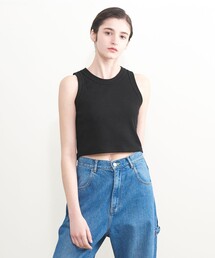 AEWEN MATOPH | ＜AEWEN MATOPH＞アメリカンスリーブ ショートカットソー(Tシャツ/カットソー)