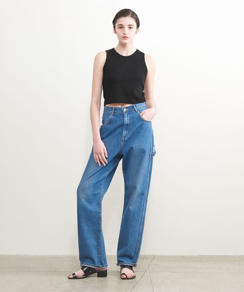 AEWEN MATOPH（イウエン マトフ）の「＜AEWEN MATOPH＞アメリカンスリーブ ショートカットソー（Tシャツ/カットソー・レディース・ブラック/ホワイト/モカ・FREE）」の7枚目の写真