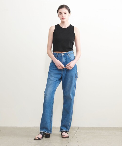 AEWEN MATOPH（イウエン マトフ）の「＜AEWEN MATOPH＞アメリカンスリーブ ショートカットソー（Tシャツ/カットソー・レディース・ブラック/ホワイト/モカ・FREE）」の8枚目の写真