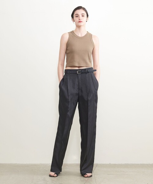 AEWEN MATOPH（イウエン マトフ）の「＜AEWEN MATOPH＞アメリカンスリーブ ショートカットソー（Tシャツ/カットソー・レディース・ブラック/ホワイト/モカ・FREE）」の9枚目の写真