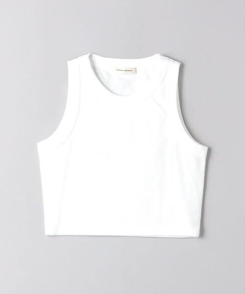 AEWEN MATOPH（イウエン マトフ）の「＜AEWEN MATOPH＞アメリカンスリーブ ショートカットソー（Tシャツ/カットソー・レディース・ブラック/ホワイト/モカ・FREE）」の16枚目の写真