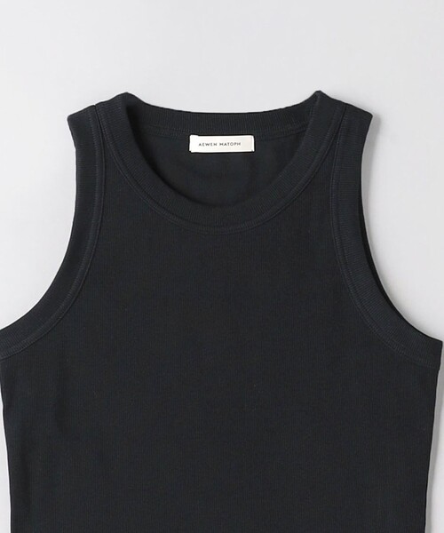 AEWEN MATOPH（イウエン マトフ）の「＜AEWEN MATOPH＞アメリカンスリーブ ショートカットソー（Tシャツ/カットソー・レディース・ブラック/ホワイト/モカ・FREE）」の22枚目の写真