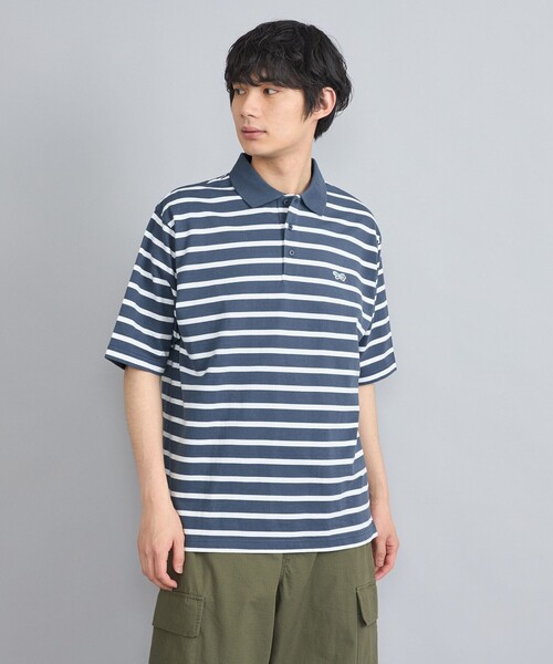 PENNEYS(ぺニーズ)の「Penneys(ぺニーズ)別注ヘビーウェイトボーダーポロシャツ(Tシャツ/カットソー・メンズ・ブラック/ダークグレー/ロイヤルブルー・M/L)」の21枚目の写真