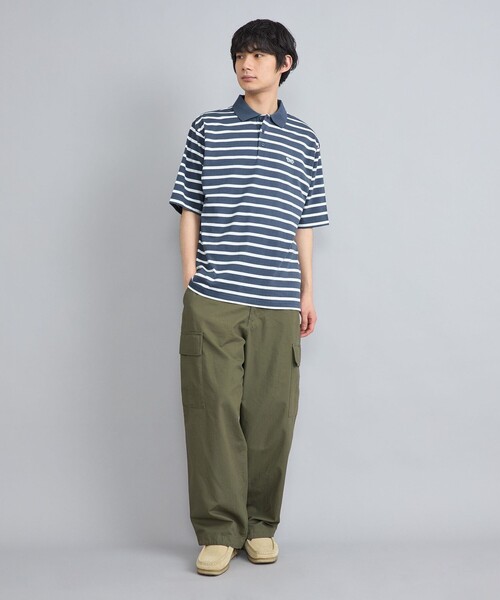 PENNEYS(ぺニーズ)の「Penneys(ぺニーズ)別注ヘビーウェイトボーダーポロシャツ(Tシャツ/カットソー・メンズ・ブラック/ダークグレー/ロイヤルブルー・M/L)」の22枚目の写真