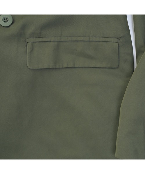 VICTIM（ヴィクティム）の「VICTIM ヴィクティム / TECH JACKET テックダブルテーラードジャケット / VTM-24-O-002（テーラードジャケット・メンズ・ブラック/オリーブ/グレー系その他・MEDIUM/LARGE）」の10枚目の写真