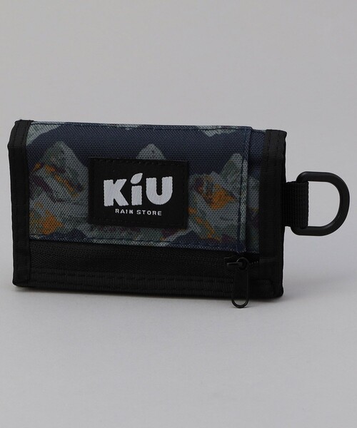 KiU(キウ)の「KiU/キウ WR WALLET TYPE-A / ウォーターリペレント ウォレット タイプ-A(財布・メンズ・ブラック/その他15/その他16/その他9/カモフラージュ・ONE SIZE)」の1枚目の写真