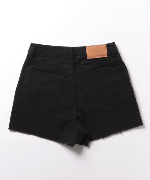 EGOIST（エゴイスト）の「ヘムカットオフショートパンツ（デニムパンツ・レディース・ホワイト/ブラック/ブルー・S/M）」の22枚目の写真