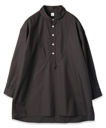 shawl collar over mosom shirt