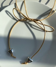 WEGO | WEGO/ハートリボンチョーカー(ネックレス)