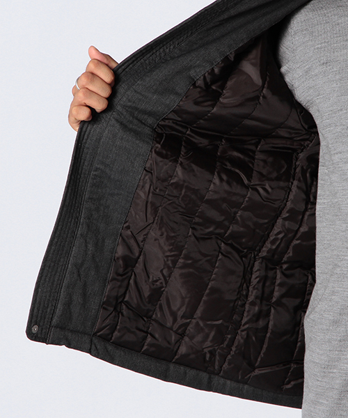 BEAMS（ビームス）の「◆BEAMS / ウール 中綿 MA-1（ブルゾン・メンズ・ブラック系その他/ネイビー・SMALL/MEDIUM/LARGE）」の5枚目の写真