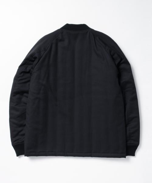 BEAMS（ビームス）の「◆BEAMS / ウール 中綿 MA-1（ブルゾン・メンズ・ブラック系その他/ネイビー・SMALL/MEDIUM/LARGE）」の22枚目の写真