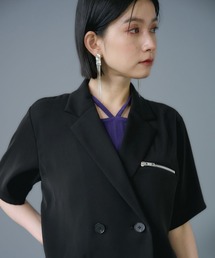 HARE | トロミショートジャケット(HARE)(テーラードジャケット)