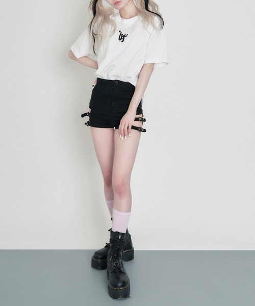 lilful(リルフル)の「3D刺繍 BIGTEE(Tシャツ/カットソー・レディース・ホワイト/White・F/X-LARGE)」の5枚目の写真