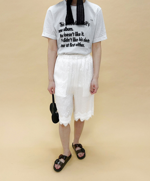 PROVOKE (プロヴォーク)の「【PROVOKE/プロヴォーク】satin shorts(その他パンツ・レディース・ブラック/ホワイト・FREE)」の15枚目の写真