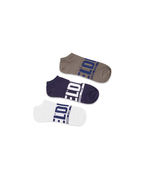 DIESEL(ディーゼル)の「メンズ ソックス 3枚パック(ソックス/靴下・メンズ・その他/その他2/その他1/その他3/ブラック/その他4/その他5・MEDIUM/SMALL/LARGE)」の7枚目の写真