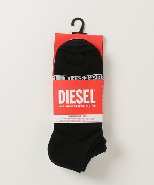 DIESEL(ディーゼル)の「メンズ ソックス 3枚パック(ソックス/靴下・メンズ・その他/その他2/その他1/その他3/ブラック/その他4/その他5・MEDIUM/SMALL/LARGE)」の8枚目の写真