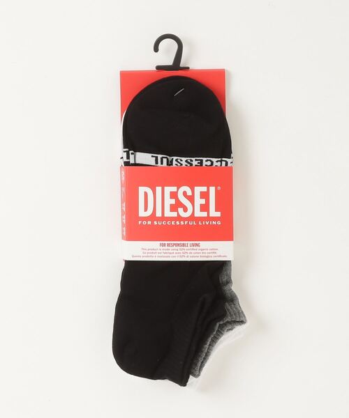 DIESEL(ディーゼル)の「メンズ ソックス 3枚パック(ソックス/靴下・メンズ・その他/その他2/その他1/その他3/ブラック/その他4/その他5・MEDIUM/SMALL/LARGE)」の10枚目の写真
