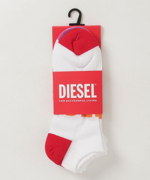 DIESEL（ディーゼル）の「メンズ ソックス 3枚パック（ソックス/靴下・メンズ・その他/その他2/その他1/その他3/ブラック/その他4/その他5/マルチ・MEDIUM/SMALL/LARGE）」の17枚目の写真