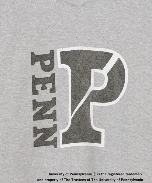 BEAMS BOY（ビームスボーイ）の「GOOD ROCK SPEED / 別注 カレッジ クルー スウェット（スウェット・レディース・ライトグレー/ネイビー・ONE SIZE）」の15枚目の写真