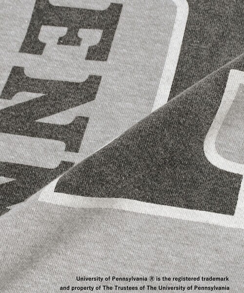 BEAMS BOY（ビームスボーイ）の「GOOD ROCK SPEED / 別注 カレッジ クルー スウェット（スウェット・レディース・ライトグレー/ネイビー・ONE SIZE）」の19枚目の写真