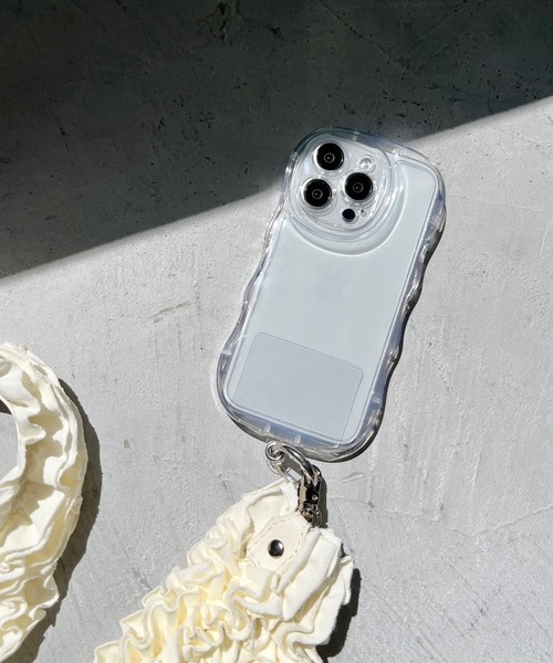iPhone14PRO対応】クリアナミナミiPhoneケース 128495