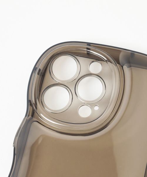 Me%（ミィパーセント）の「【iPhone14PRO対応】クリアナミナミiPhoneケース　128495（スマホケース/カバー・レディース・オフホワイト/ブラック・FREE）」の14枚目の写真