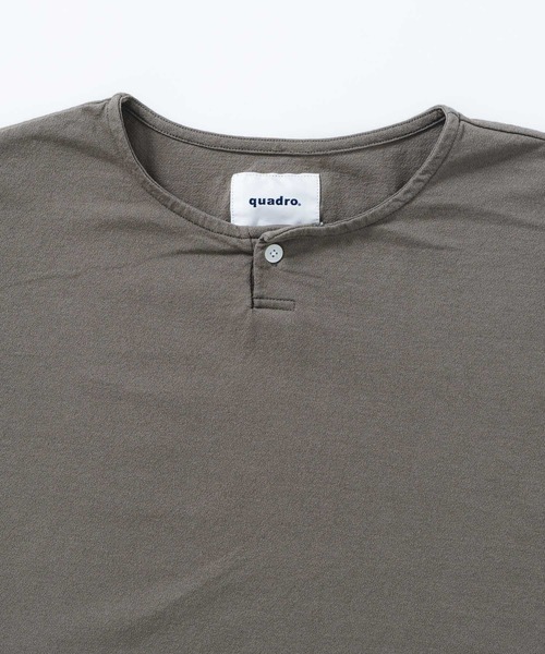 quadro(クオドロ)の「DEPENDアムンゼンone釦tee(Tシャツ/カットソー・メンズ・オリーブ/カーキ/オフホワイト・LARGE/MEDIUM)」の21枚目の写真