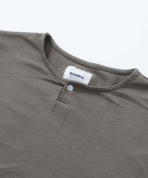 quadro(クオドロ)の「DEPENDアムンゼンone釦tee(Tシャツ/カットソー・メンズ・オリーブ/カーキ/オフホワイト・LARGE/MEDIUM)」の20枚目の写真