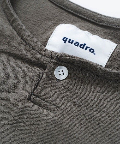 quadro(クオドロ)の「DEPENDアムンゼンone釦tee(Tシャツ/カットソー・メンズ・オリーブ/カーキ/オフホワイト・LARGE/MEDIUM)」の19枚目の写真