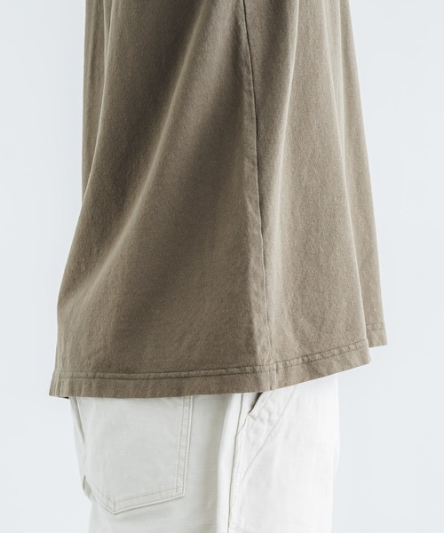 quadro(クオドロ)の「DEPENDアムンゼンone釦tee(Tシャツ/カットソー・メンズ・オリーブ/カーキ/オフホワイト・LARGE/MEDIUM)」の5枚目の写真