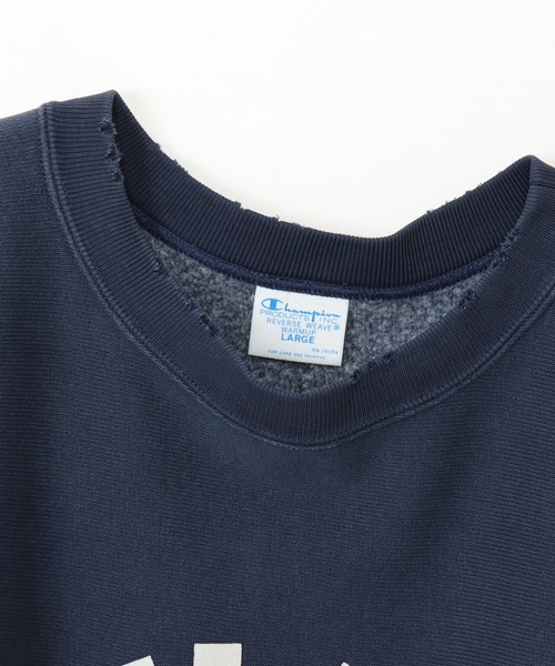 Champion(チャンピオン)の「【Champion/チャンピオン】メンズ メンズカジュアル リバースウィーブ(R) クルーネックスウェットシャツ(スウェット・メンズ・シルバーグレー/ネイビー系1/ダークグリーン系/ブラック系その他・LARGE/MEDIUM/X-LARGE)」の20枚目の写真