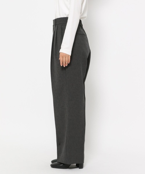 LOWRYS FARM(ローリーズファーム)の「バスケットワイドパンツ 132300(スラックス・レディース・ブラウン/チャコールグレー/アイボリー・MEDIUM/LARGE)」の22枚目の写真