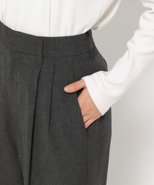 LOWRYS FARM(ローリーズファーム)の「バスケットワイドパンツ 132300(スラックス・レディース・ブラウン/チャコールグレー/アイボリー・MEDIUM/LARGE)」の19枚目の写真