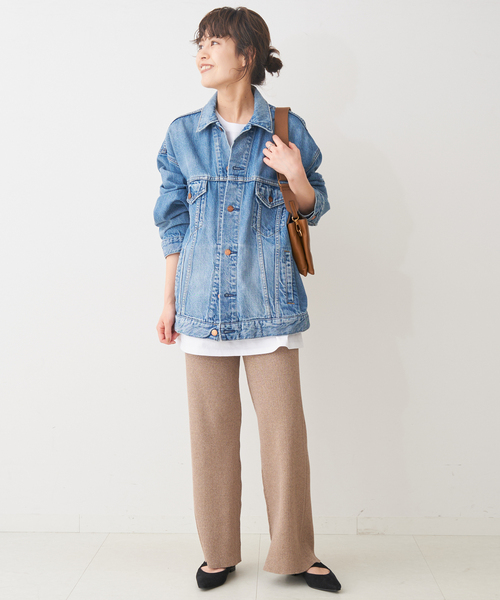 Spick & Span（スピックアンドスパン）の「Spick & Span ポインテッドリボンフラットシューズ（その他シューズ・レディース・ブラック・36/37/38）」の6枚目の写真