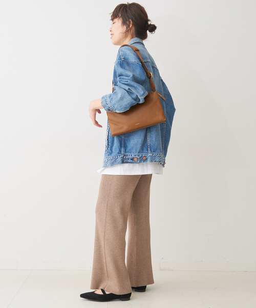 Spick & Span（スピックアンドスパン）の「Spick & Span ポインテッドリボンフラットシューズ（その他シューズ・レディース・ブラック・36/37/38）」の5枚目の写真