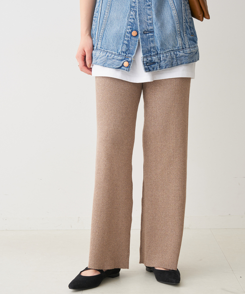 Spick & Span（スピックアンドスパン）の「Spick & Span ポインテッドリボンフラットシューズ（その他シューズ・レディース・ブラック・36/37/38）」の4枚目の写真