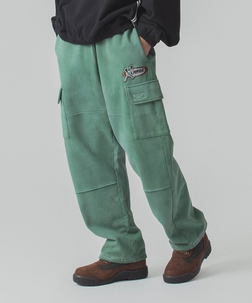セール】BLEACHED SWEAT CARGO PANTS（カーゴパンツ）｜XLARGE