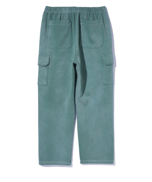 XLARGE(エクストララージ)の「BLEACHED SWEAT CARGO PANTS(カーゴパンツ・メンズ・ブラック/パープル/グリーン・XL/L/M/S)」の4枚目の写真